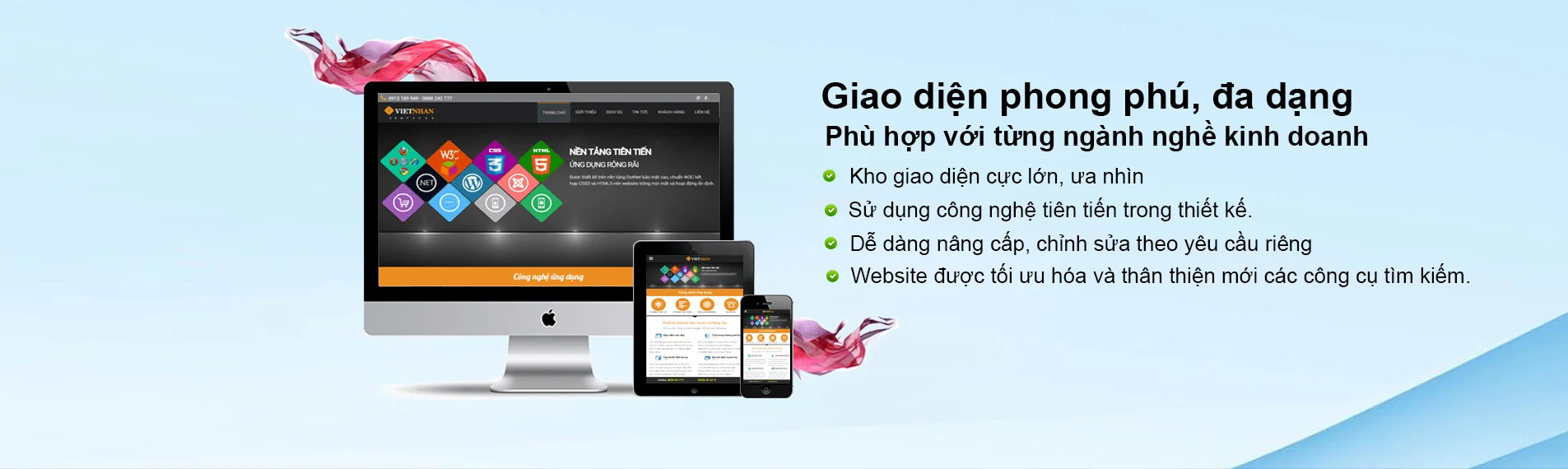 Gia hạn dịch vụ thiết kế website