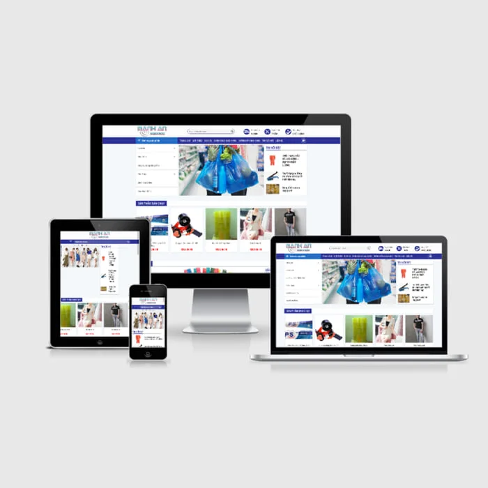Thiết Kế Website Bao Bì Nilon MA-196