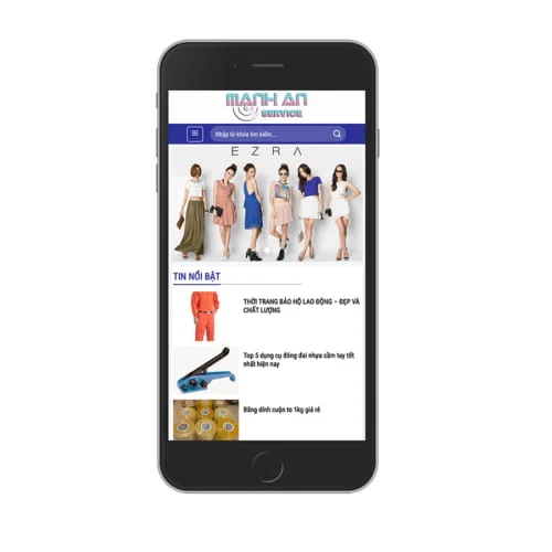 Mẫu Website Bao Bì Nilon MA-196