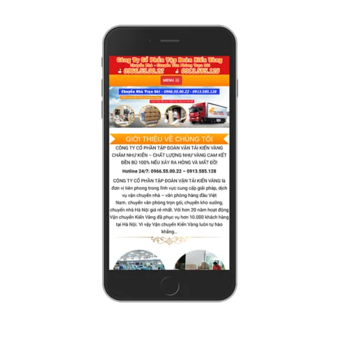 Mẫu Website Chuyển Nhà MA-182