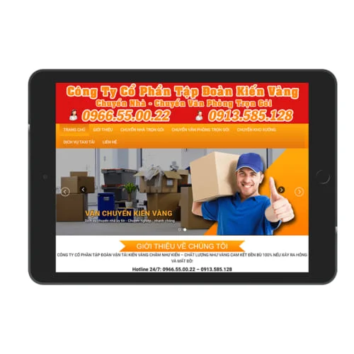 Mẫu Website Chuyển Nhà MA-182