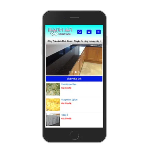 Mẫu Website Đá Ốp Lát MA-098