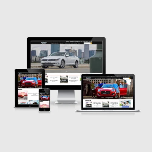 Thiết Kế Website Đại Lý Bán Xe Oto MA-158