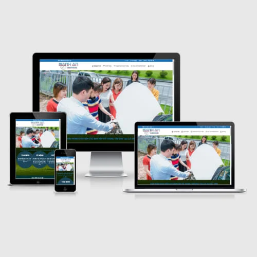 Thiết Kế Website Đào Tạo Lái Xe MA-055