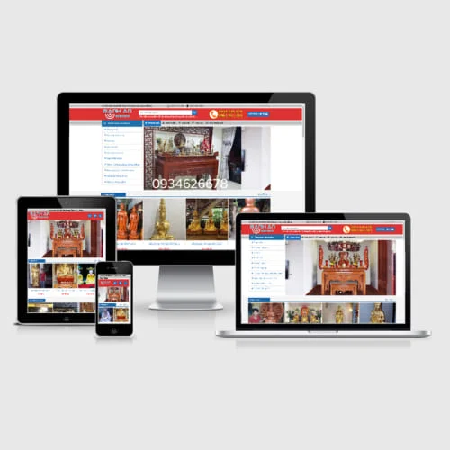 Thiết Kế Website Đồ Thờ MA-138