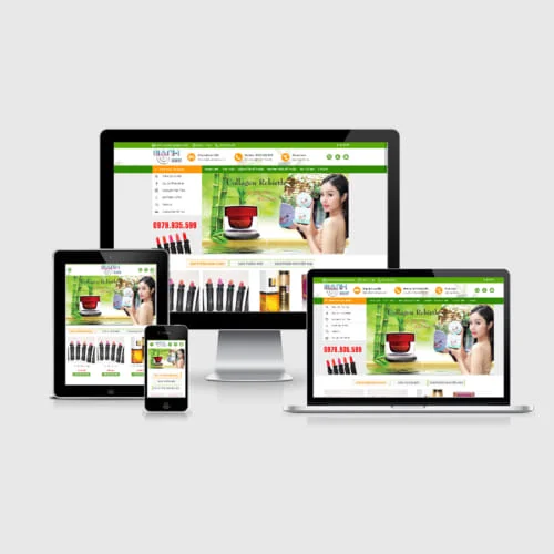 Thiết Kế Website Mỹ Phẩm MA-180