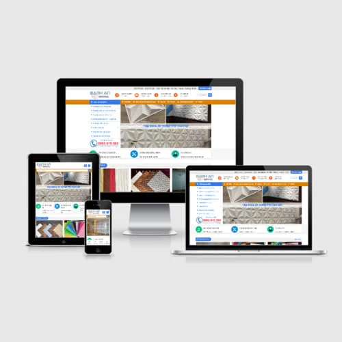 Thiết Kế Website Nội Thất Trang Trí 3D MA-168