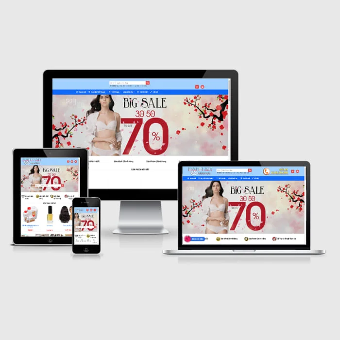 Thiết kế Website Shop Thời Trang MA-115