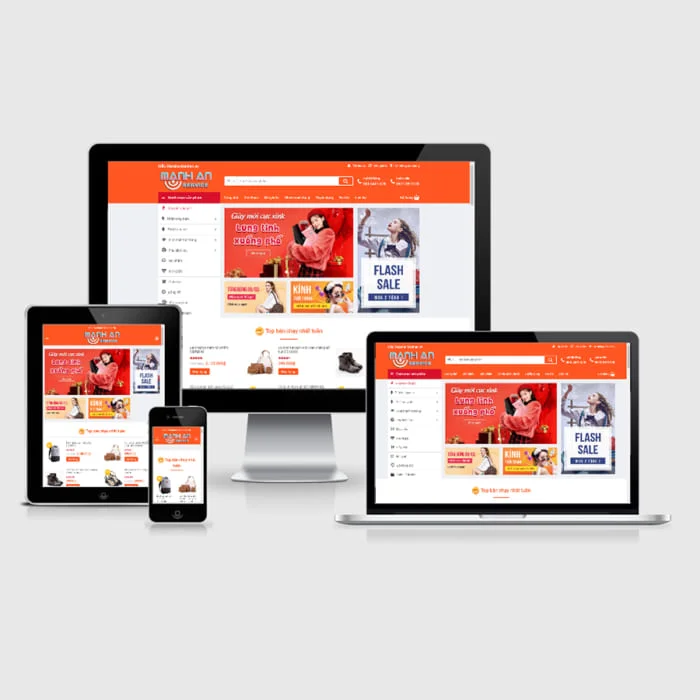 Thiết Kế Website Shop Thời Trang - Phụ Kiện MA-075
