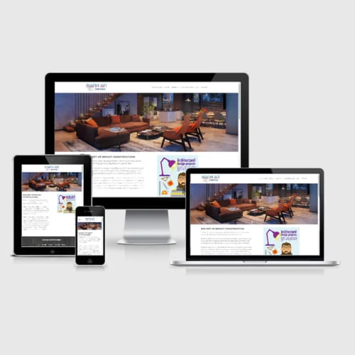 Thiết Kế Website Thiết Kế Kiến Trúc Và Nội Thất MA-054
