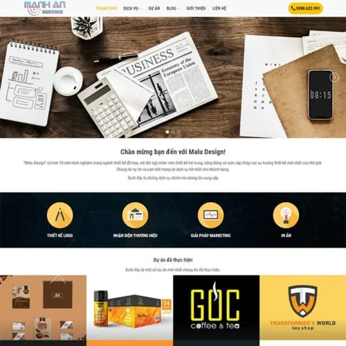 Thiết Kế Website Thiết Kế Logo MA-154
