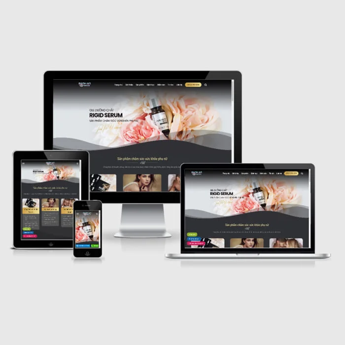 Thiết Kế Website Thực Phẩm Chức Năng MA-108