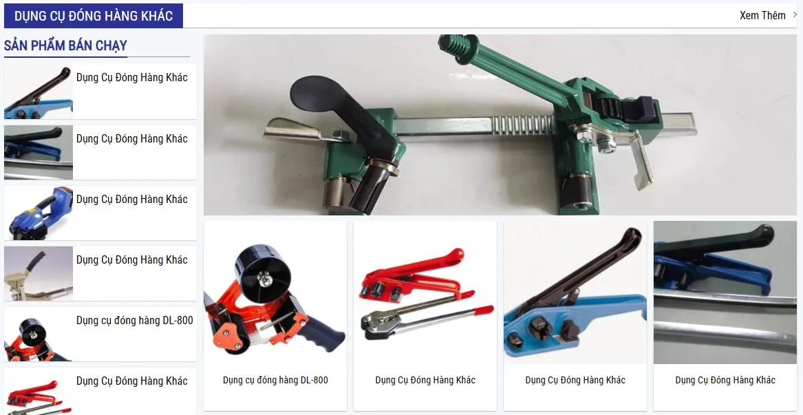 Thiết Kế Website Bao Bì Nilon MA-196