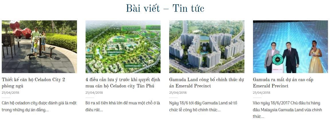 Thiết Kế Website Bất Động Sản MA-009