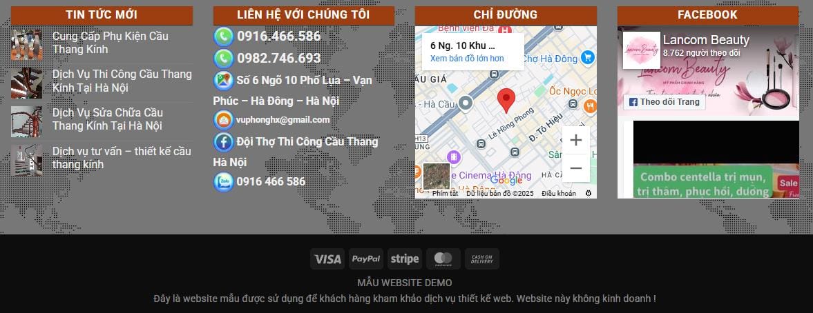 Thiết Kế Website Cầu Thang MA-103