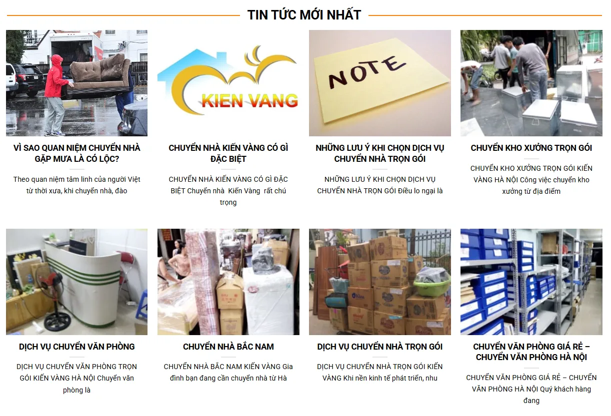 Thiết Kế Website Chuyển Nhà MA-182