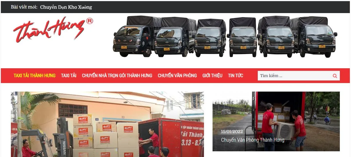 Thiết Kế Website Chuyển Nhà Trọn Gói
