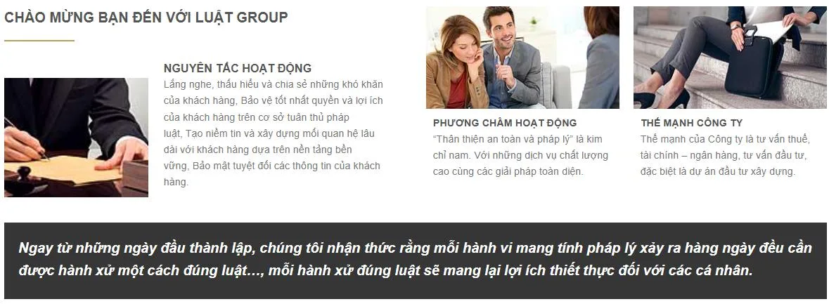 Thiết Kế Website Công Ty Luật Sư MA-059