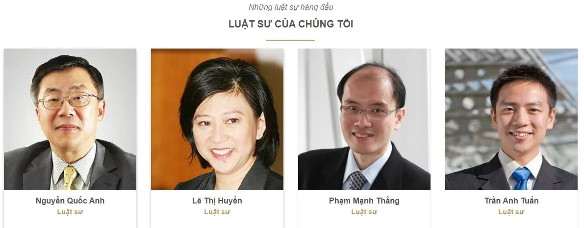 Thiết Kế Website Công Ty Luật Sư MA-059