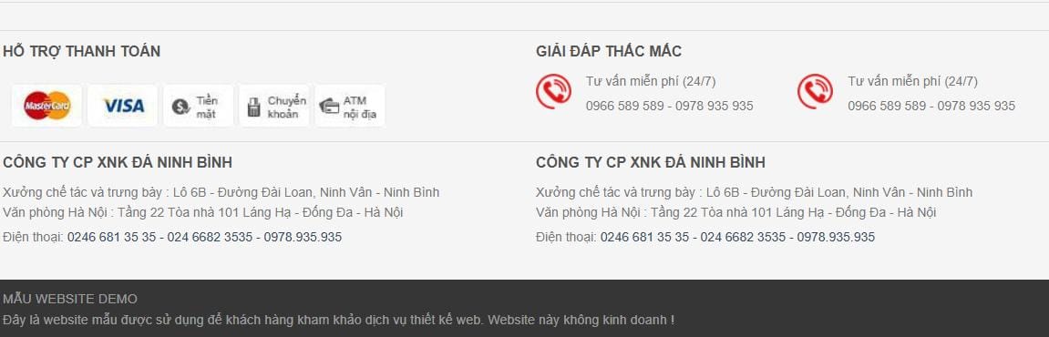 Thiết Kế Website Đá Mỹ Nghệ - Lăng Mộ Đá MA-013