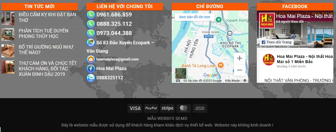Thiết Kế Website Nội Thất MA-170