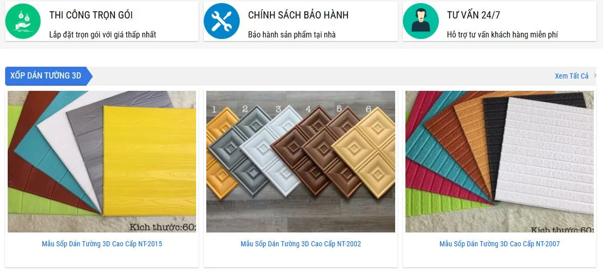 Thiết Kế Website Nội Thất Trang Trí 3D MA-168