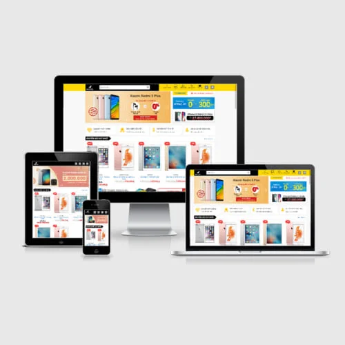 Mẫu Website Bán Đồ Nội Thất MA-209