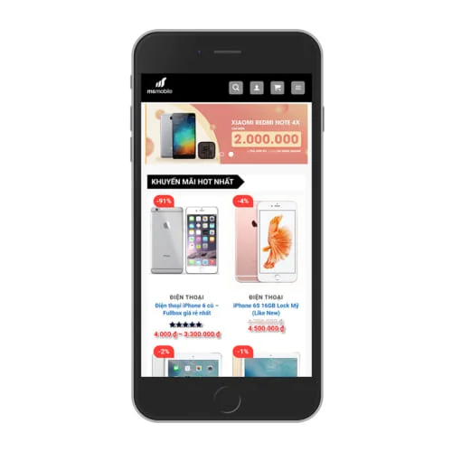 Mẫu Website Bán Đồ Nội Thất MA-209