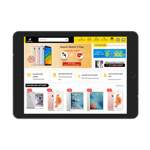 Mẫu Website Bán Đồ Nội Thất MA-209