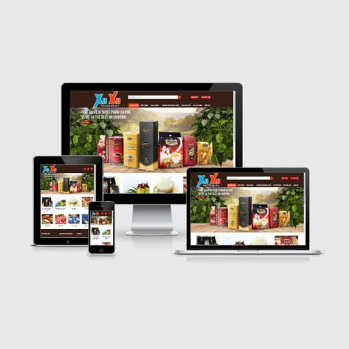 Thiết Kế Website Bán Thực Phẩm Sạch MA-220