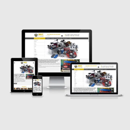 Mẫu Website Nội Thất Oto MA-214