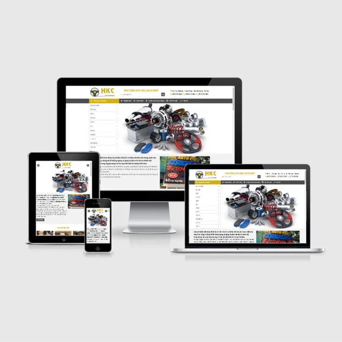 Thiết Kế Website Nội Thất Oto MA-214