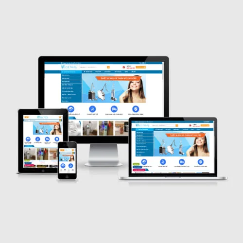 Thiết Kế Website Thiết Bị Thẩm Mỹ MA-216