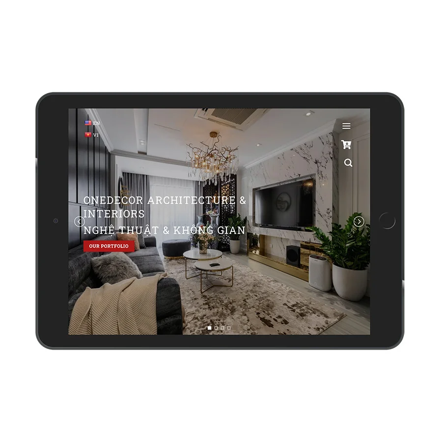 Thiết Kế Website Thiết Kế - Thi Công Nội Thất MA-219