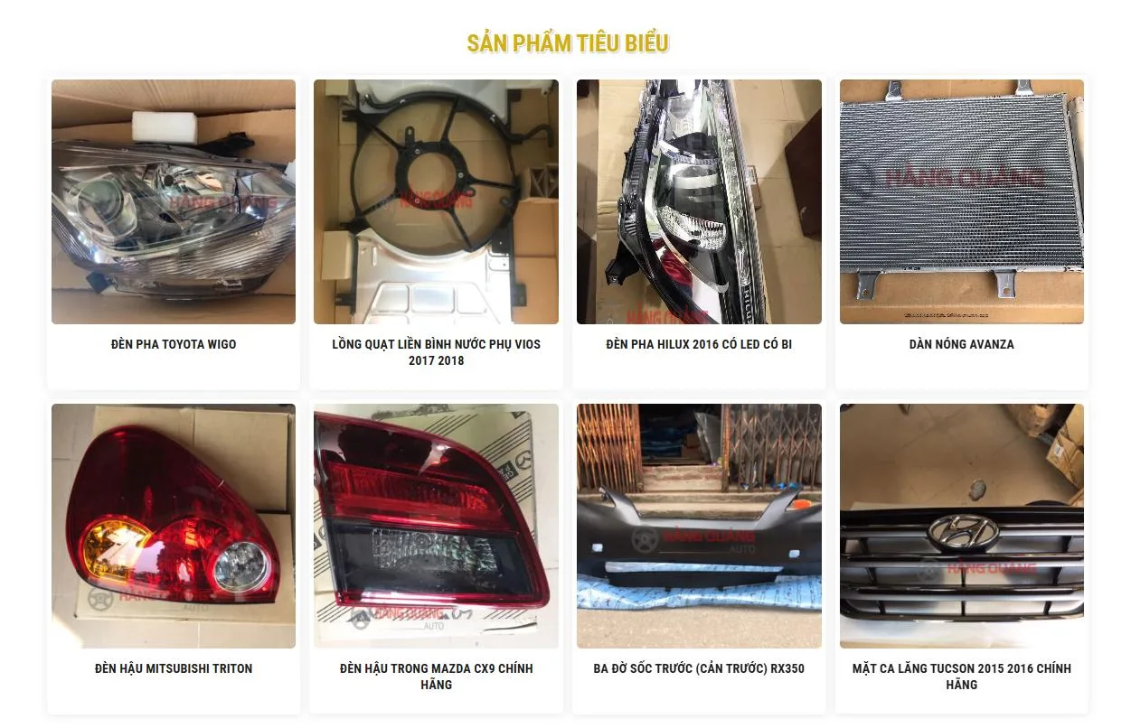Thiết Kế Website Nội Thất Oto MA-214