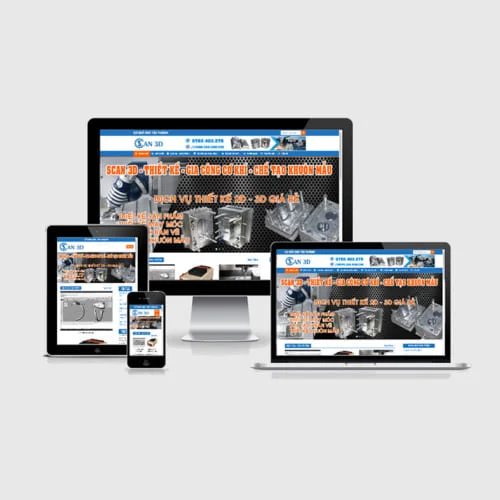 Thiết Kế Website Cơ Khí CNC MA-224