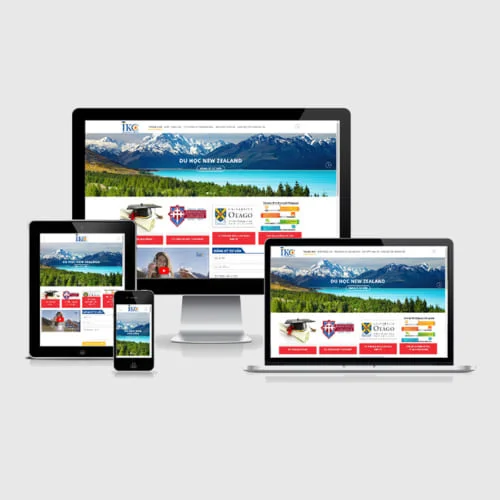 Thiết Kế Website Du Học MA-223