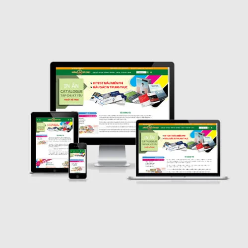 Thiết Kế Website In Ấn MA-227