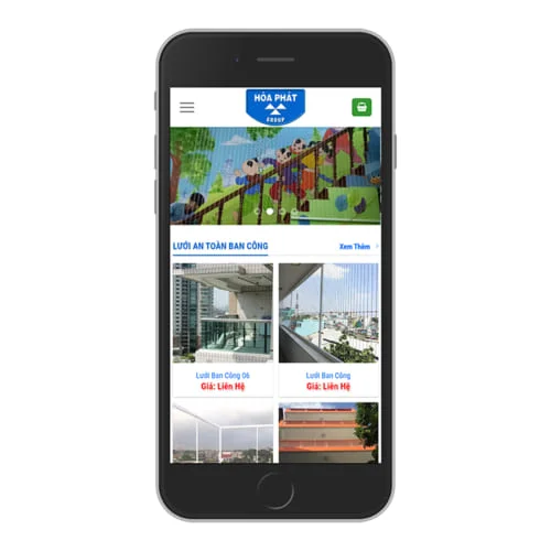 Mẫu Website Lưới An Toàn MA-240