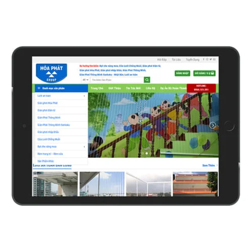 Mẫu Website Lưới An Toàn MA-240