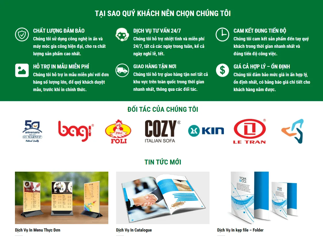 Thiết Kế Website In Ấn MA-227