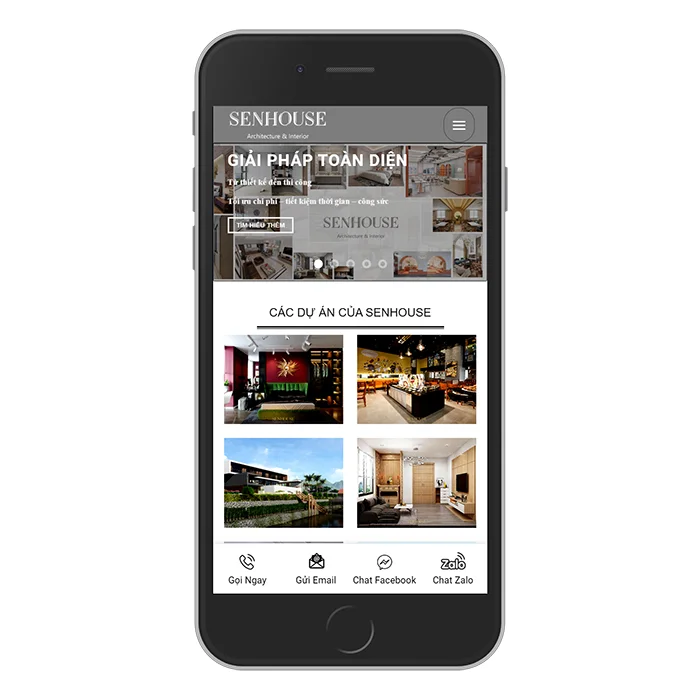 Thiết Kế Website Thiết Kế Nội Thất MA-252