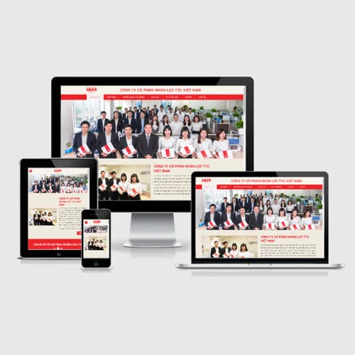 Thiết Kế Website Tuyển Dụng Đào Tạo Nhân Lực MA-266
