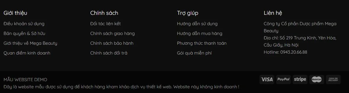 Thiết Kế Website Công Ty Dược Phẩm MA-265