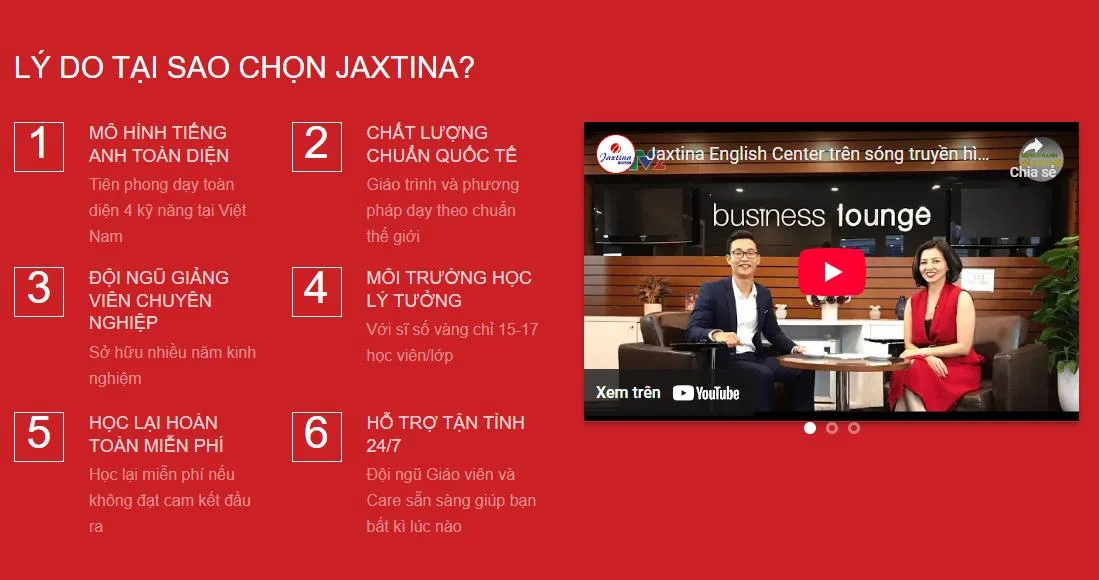 Thiết Kế Website Trung Tâm Anh Ngữ MA-269