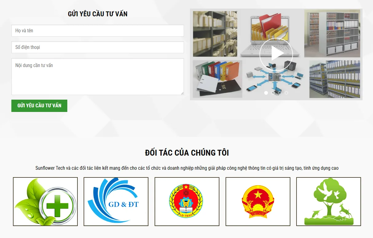 Thiết Kế Website Cung Cấp Giải Pháp Sản Phẩm Phần Mềm MA-272