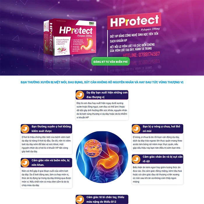 Thiết Kế Landing Page Bán Thuốc MA-279