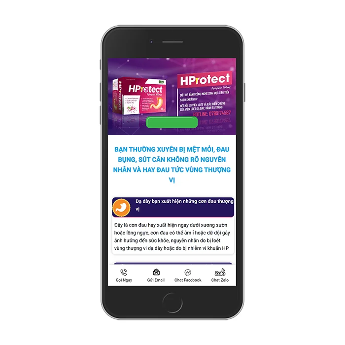 Thiết Kế Landing Page Bán Thuốc MA-279