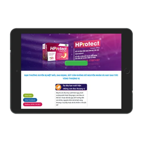 Mẫu Landing Page Bán Thuốc MA-279