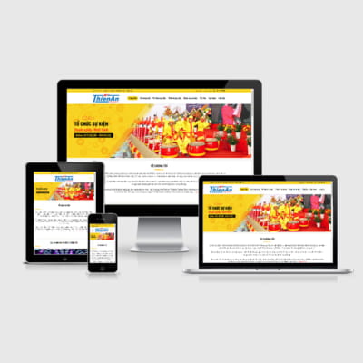 Thiết Kế Website Tổ Chức Sự Kiện MA-296